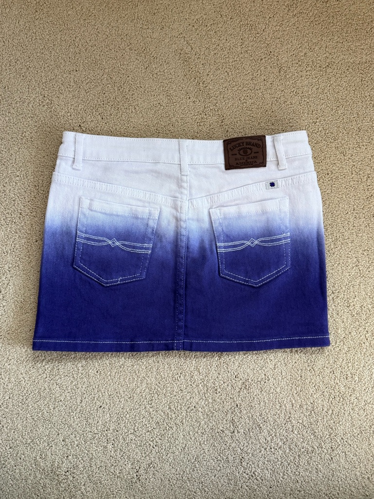 Lucky Brand Denim Miniskirt
